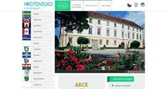Desktop Screenshot of hrotovicko.cz